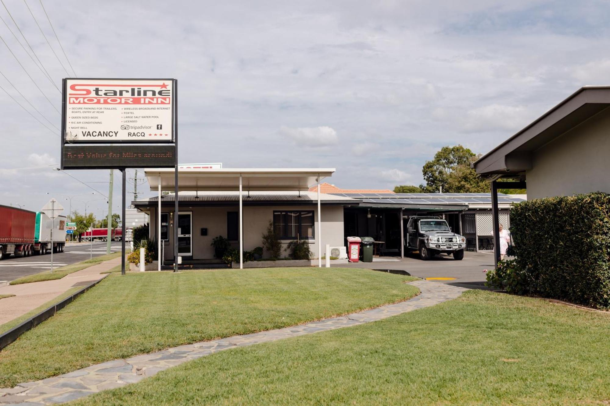 Starline Motor Inn Miles Exterior foto